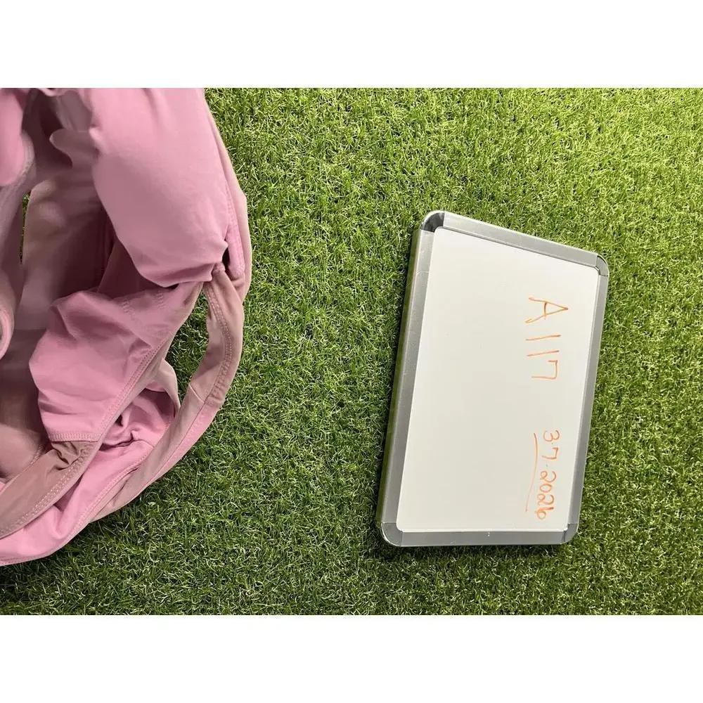 Fabletics Pink Sports‎ Bra Large L cross Back Straps